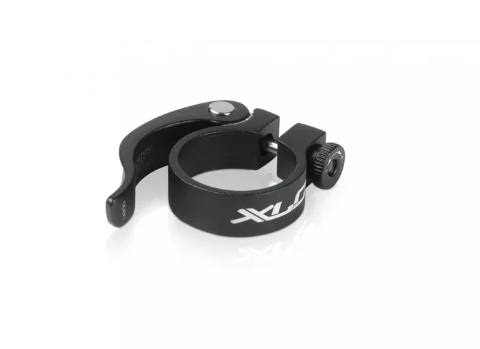 XLC Sattelstütz-Klemmring PC-L06 Ø 34,9mm schwarz mit Schnellspanner