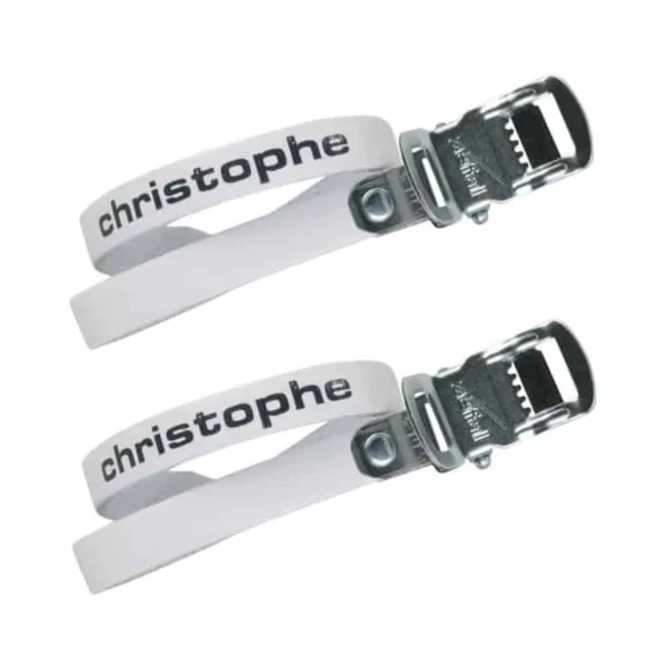 Zefal Christophe Leder-Pedalriemen Weiß