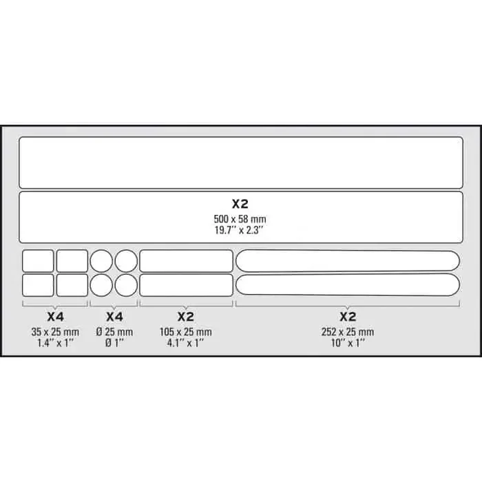 Zefal Skin Armor L Rahmenschutzfolie